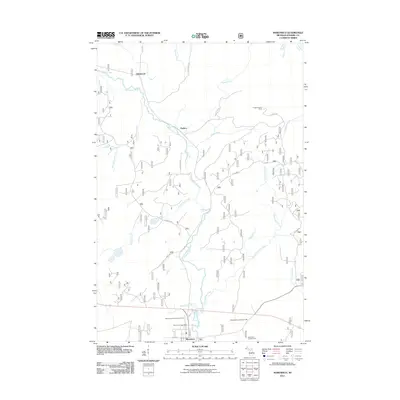 2011 Map of Marenisco, 2011 Print