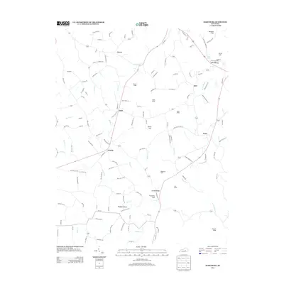 2013 Map of Maretburg, 2013 Print