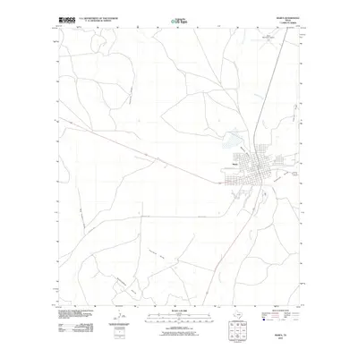 2010 Map of Marfa, 2010 Print