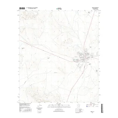 2016 Map of Marfa, 2016 Print