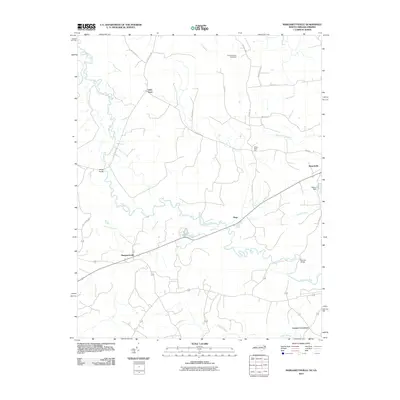 2010 Map of Margarettsville, 2010 Print