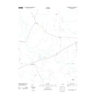 2013 Map of Margarettsville, 2013 Print
