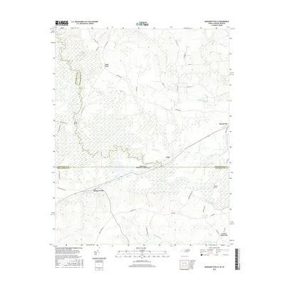 2016 Map of Margarettsville, 2016 Print