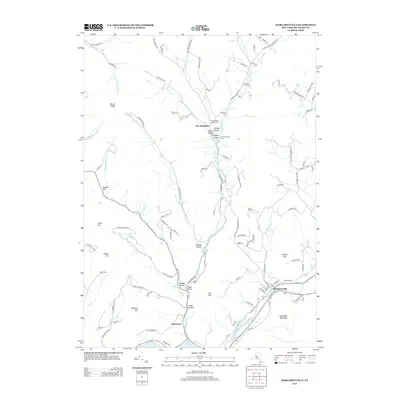 2013 Map of Margaretville, 2013 Print