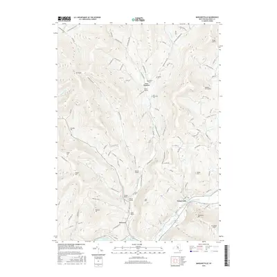 2016 Map of Margaretville, 2016 Print