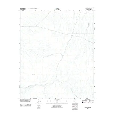 2011 Map of Margies Peak, 2011 Print