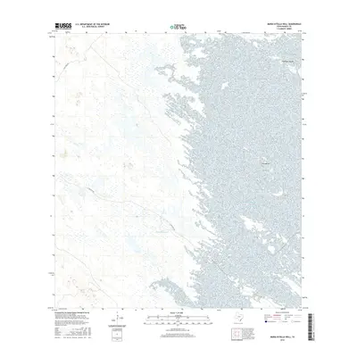 2016 Map of Maria Estella Well, 2016 Print