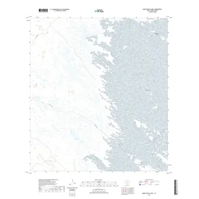 2019 Map of Maria Estella Well, 2019 Print