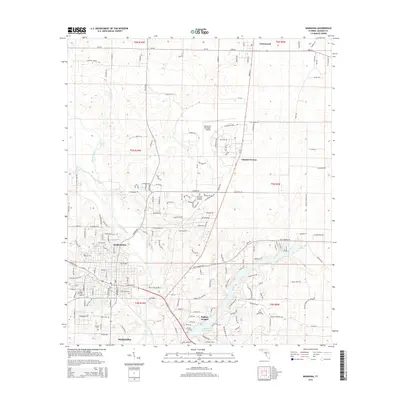 2015 Map of Marianna, 2015 Print