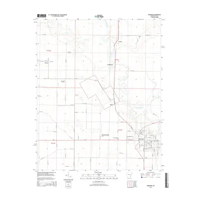 2014 Map of Marianna, 2014 Print