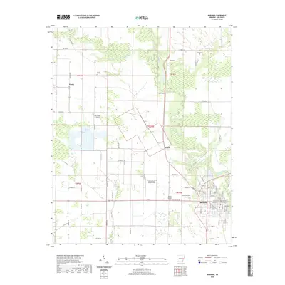 2020 Map of Marianna, 2020 Print