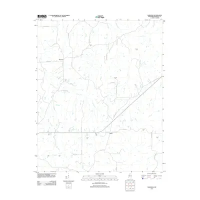 2012 Map of Marianna, 2012 Print