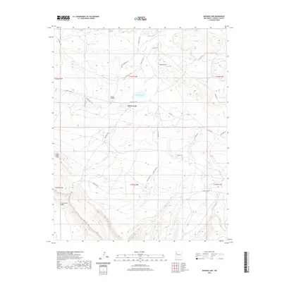 2020 Map of Mariano Lake, 2020 Print