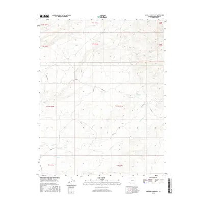 2016 Map of Mariano Wash West, 2016 Print