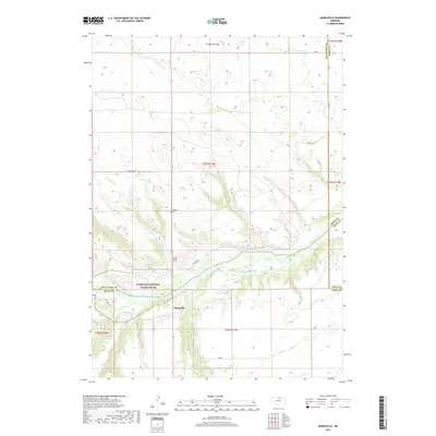 2017 Map of Mariaville, 2017 Print