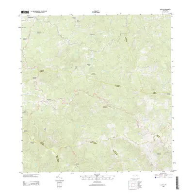 2013 Map of Maricao, 2013 Print