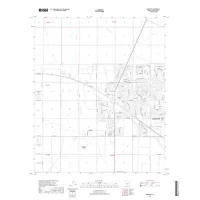 2018 Map of Maricopa, 2018 Print