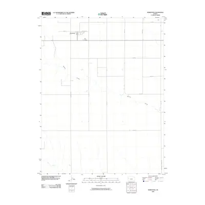 2009 Map of Marienthal, 2009 Print
