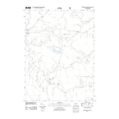 2011 Map of Marienville East, 2011 Print