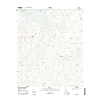2016 Map of Marietta, 2016 Print