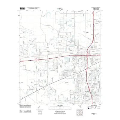 2012 Map of Marietta, 2012 Print