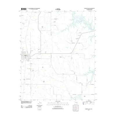 2012 Map of Marietta East, 2012 Print