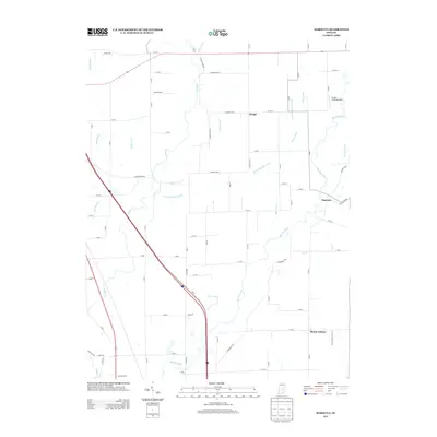 2013 Map of Marietta, 2013 Print