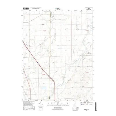2016 Map of Marietta, 2016 Print