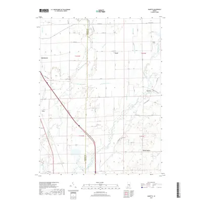 2019 Map of Marietta, 2019 Print