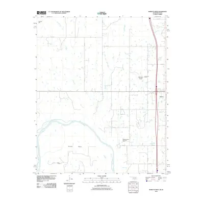 2010 Map of Marietta West, 2010 Print