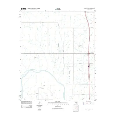 2013 Map of Marietta West, 2013 Print