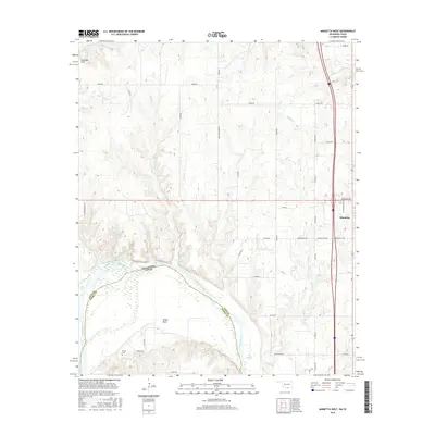 2016 Map of Marietta West, 2016 Print