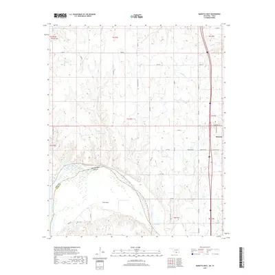 2019 Map of Marietta West, 2019 Print