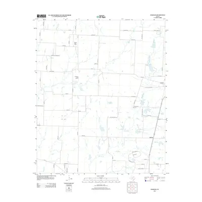 2013 Map of Marilee, 2013 Print
