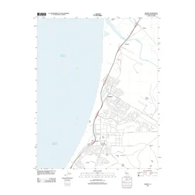 2012 Map of Marina, 2012 Print
