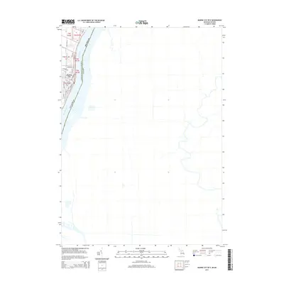 2014 Map of Marine City OE E, 2014 Print