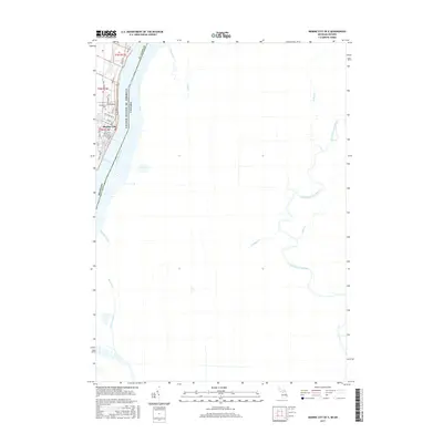 2017 Map of Marine City OE E, 2017 Print