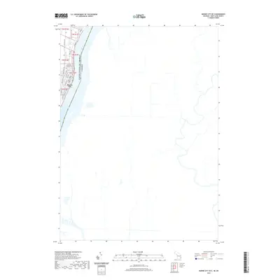 2019 Map of Marine City OE E, 2019 Print