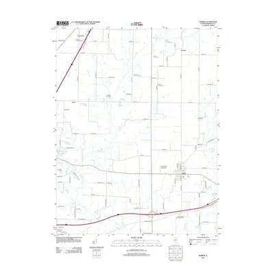 2012 Map of Marine, 2012 Print
