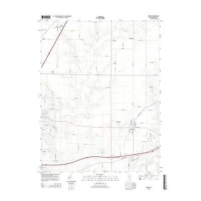 2015 Map of Marine, 2015 Print