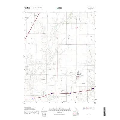 2018 Map of Marine, 2018 Print