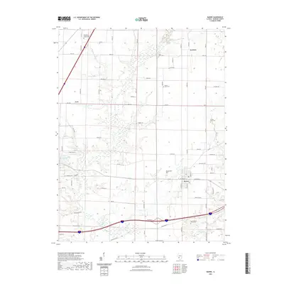 2021 Map of Marine, 2021 Print