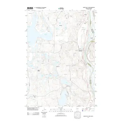 2013 Map of Marine on St. Croix, 2013 Print