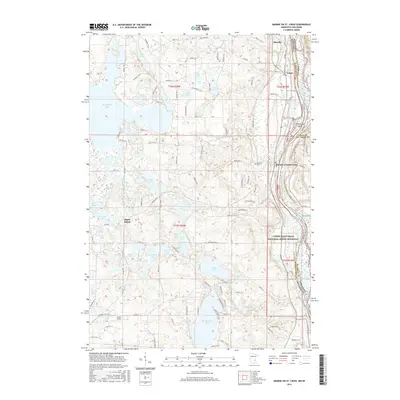2016 Map of Marine on St. Croix, 2016 Print