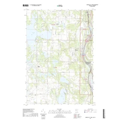 2019 Map of Marine on St. Croix, 2019 Print