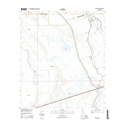 2015 Map of Maringouin, 2015 Print