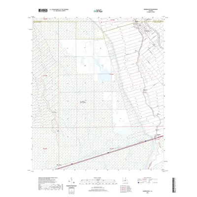 2020 Map of Maringouin, 2020 Print