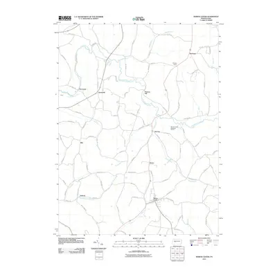 2010 Map of Marion Center, 2010 Print