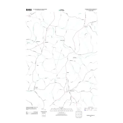 2013 Map of Marion Center, 2013 Print
