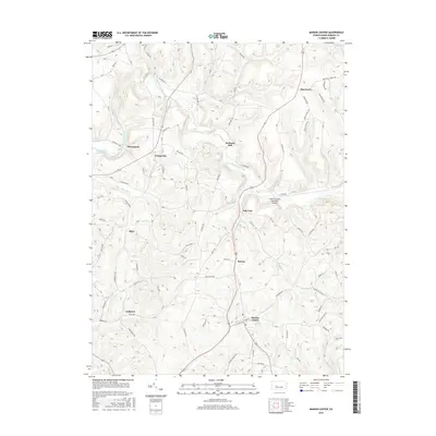 2016 Map of Marion Center, 2016 Print